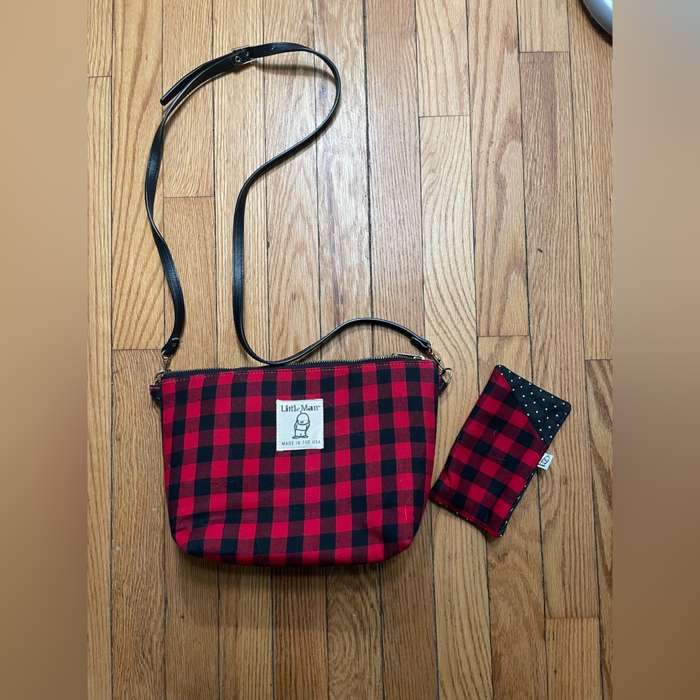 LIKE NEW Little Man Crossbody Purse